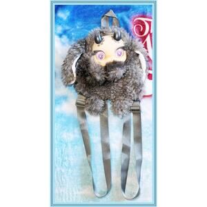 TutuLong Fantasy Bunny Rabbit Dragon Plush Backpack Bag Gray Black Blind Box